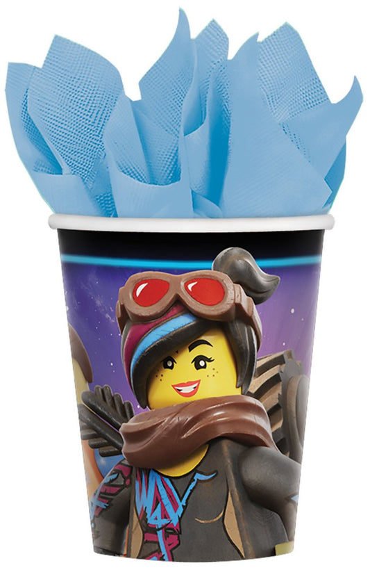 Lego Movie piedzīvojumu papīra krūzītes 8 gab. 266 ml