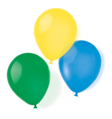 Krāsaini metāliski baloni, 8 gab. iepakojumā 10 collas (25,4 cm)
