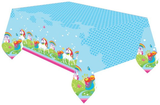 Vienradža pļavas plastmasas galdauts 120x180 cm