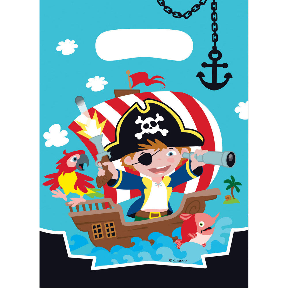 Pirate Privateer dāvanu maisiņu komplekts (8 gab.)