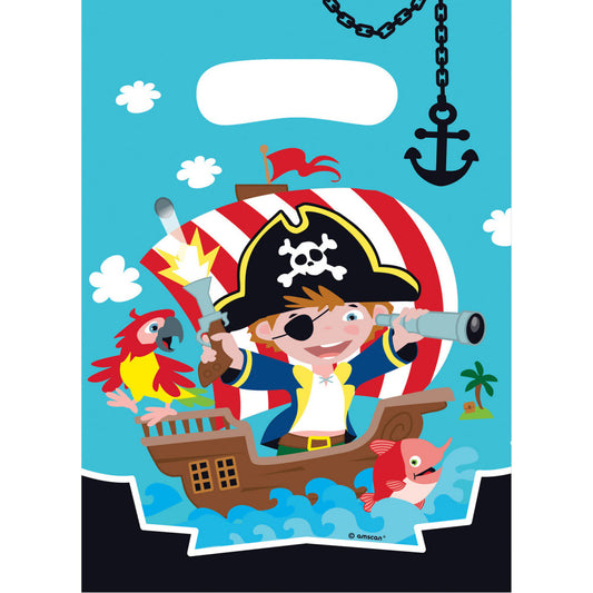 Pirate Privateer dāvanu maisiņu komplekts (8 gab.)