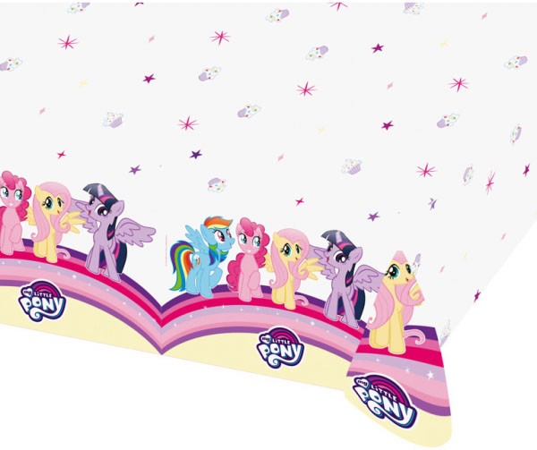My Little Pony Rainbow Sparkle plastmasas galdauts 120x180 cm