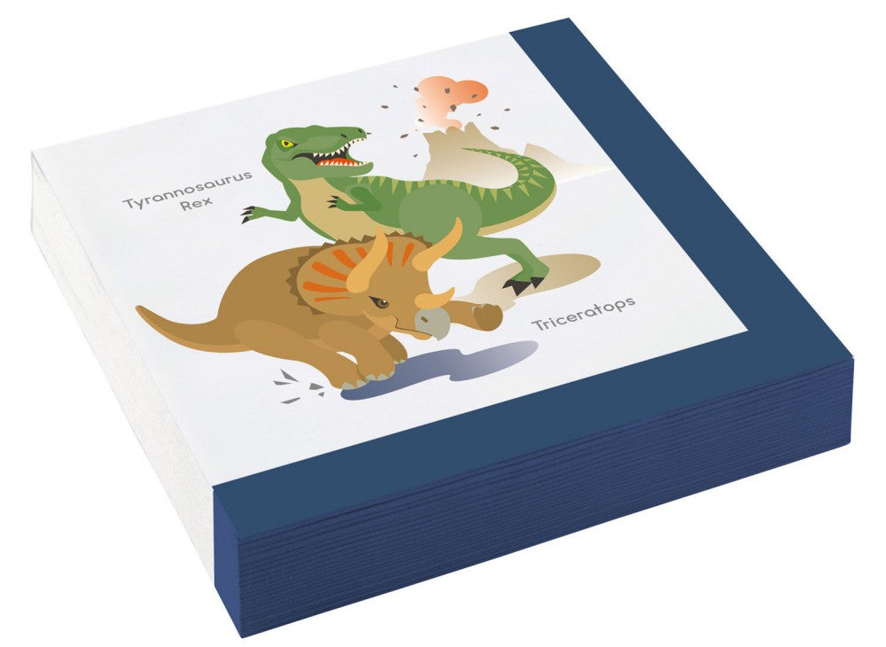 Salvetes "Dinozaurs Happy" 20 gab. 33x33 cm
