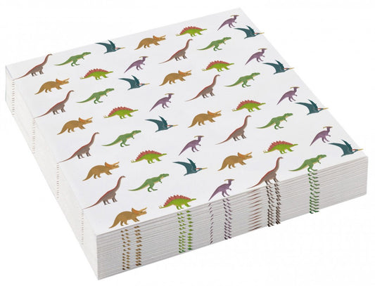 Salvešu komplekts "Dinozaurs Happy", 20 gab., 25x25 cm
