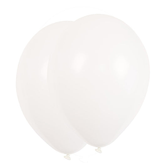 Kristāldzidri balti baloni, 10 gab. 11 collas (27,5 cm)