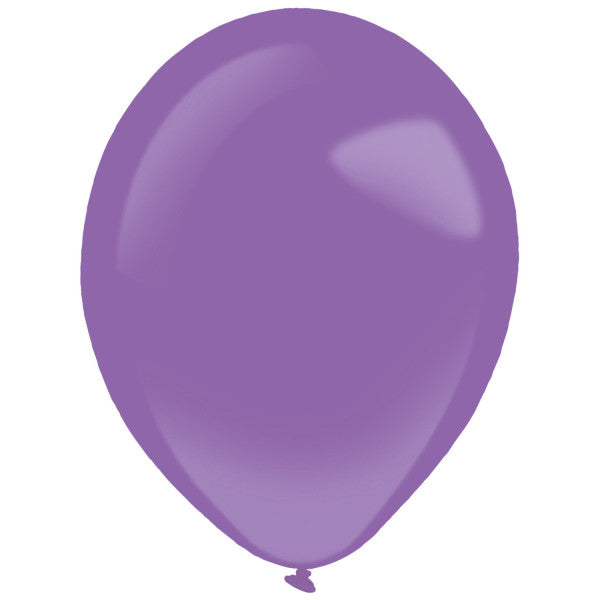 Krāsaini jauni violeti baloni, 100 balonu iepakojumā, 13 cm (5 collas)