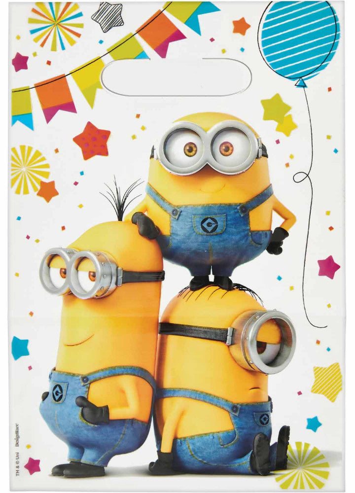 Minions Hooray dāvanu maisiņš 6 gab.