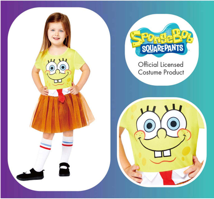 SpongeBob meitenes kostīms 3-4 gadi
