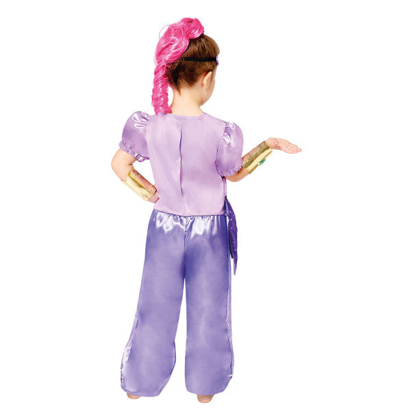 Shimmer and Shine purpursarkanais kostīms 3-4 gadi