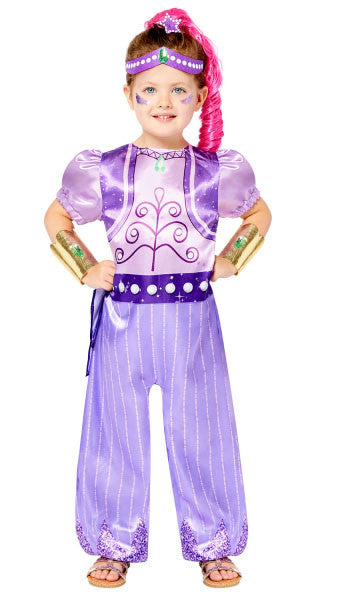 Shimmer and Shine purpursarkanais kostīms 4-6 gadiem
