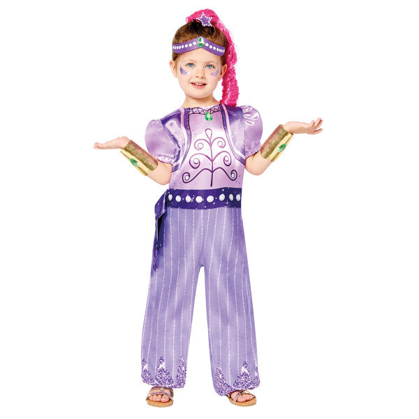 Shimmer and Shine purpursarkanais kostīms 4-6 gadiem