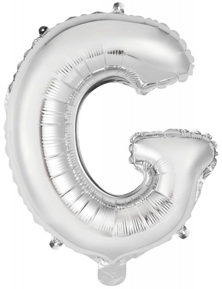 Folijas balons ar ciparu, burtu G, 45 cm