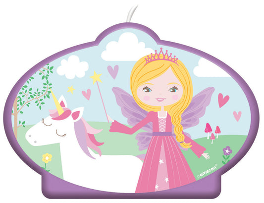 Princeses burvestības princeses kūkas svece