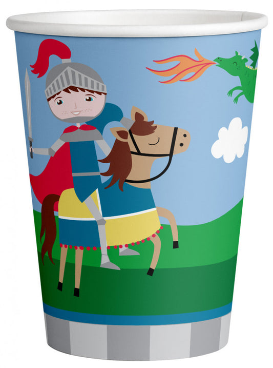 Knights Protect Knight papīra krūzītes 8 gab. 250 ml
