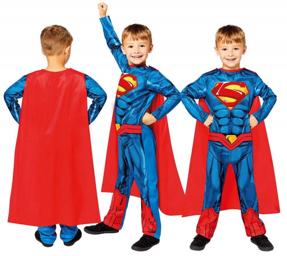 Supermena kostīms 10-12 gadi