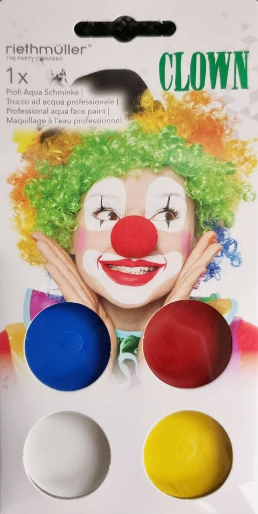 Ballītes grims, Klauna grima komplekts