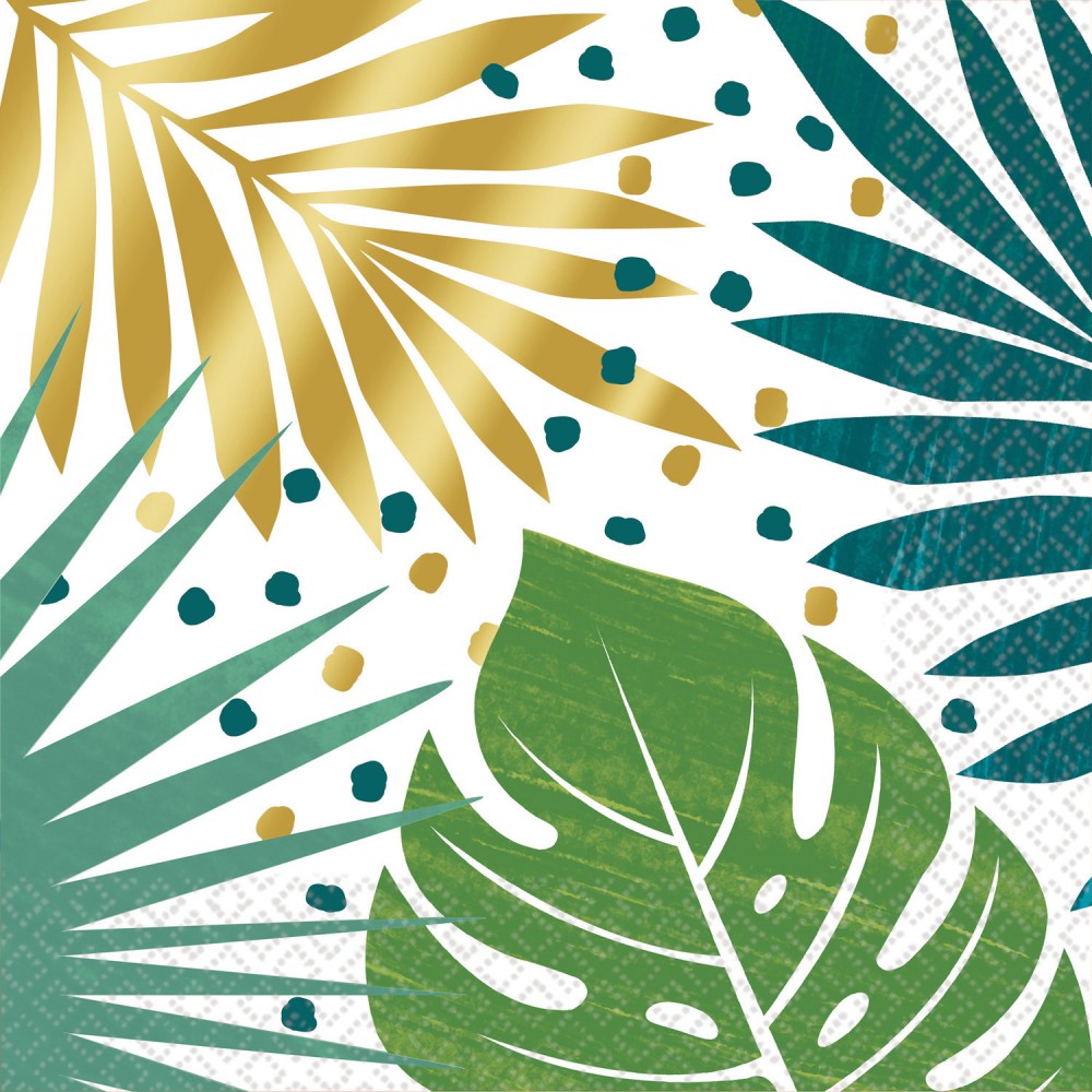 Salvetes "Key West Leaf" 16 gab., 33x33 cm