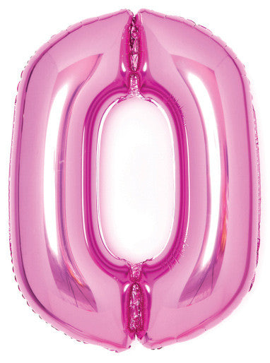 Folijas balons "Cipars 0", 66 cm