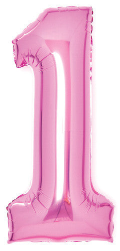 Folijas balons "Cipars 1", 66 cm