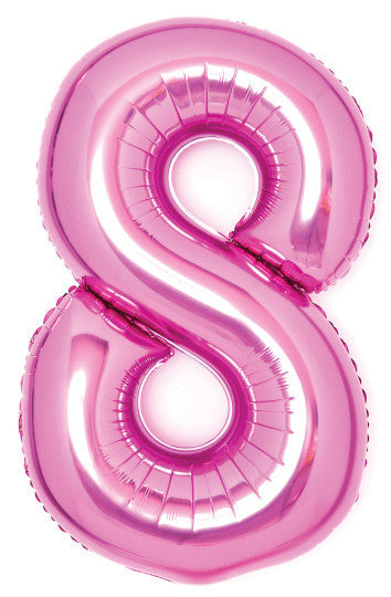 Folijas balons "Cipars 8", 66 cm
