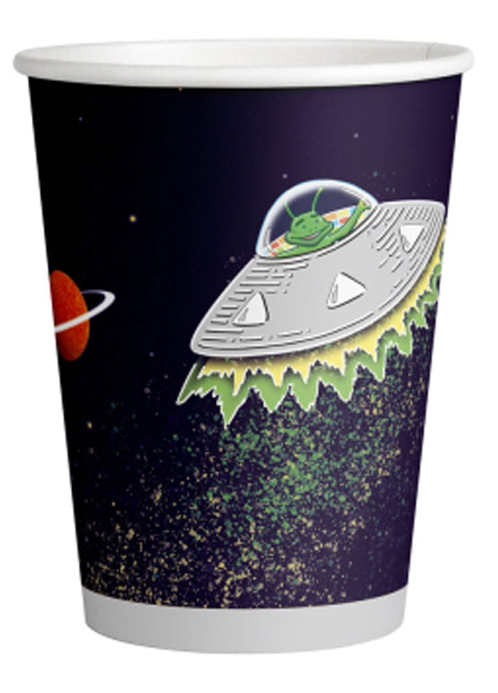 Space Space papīra krūzītes 8 gab. 250 ml