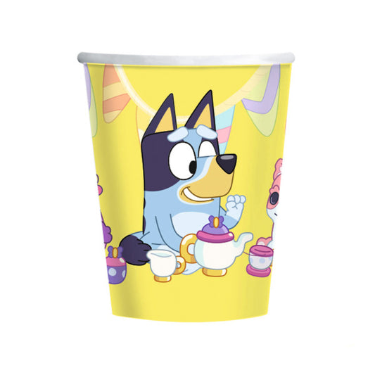 Bluey Joke papīra krūzītes 8 gab. 227 ml