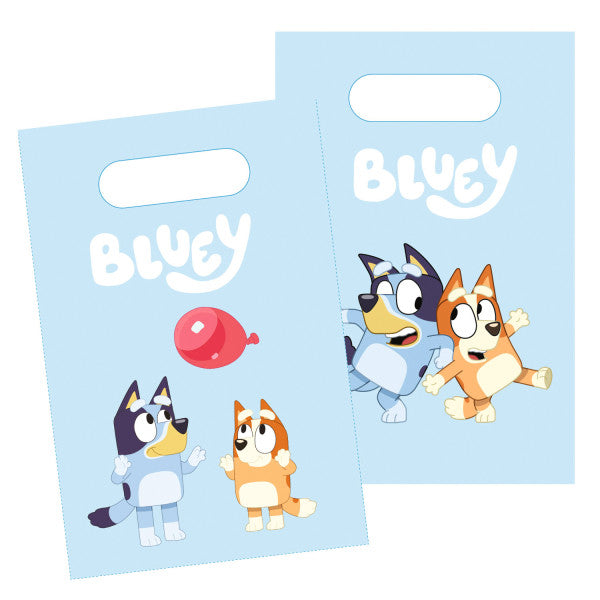 Bluey Joke papīra dāvanu maisiņu komplekts (8 gab.)