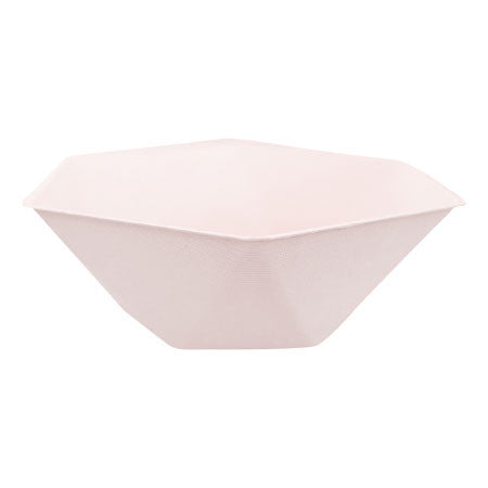 Colour Vert Decor Pink sešstūra dziļais šķīvis 6 gab. 15,8 cm