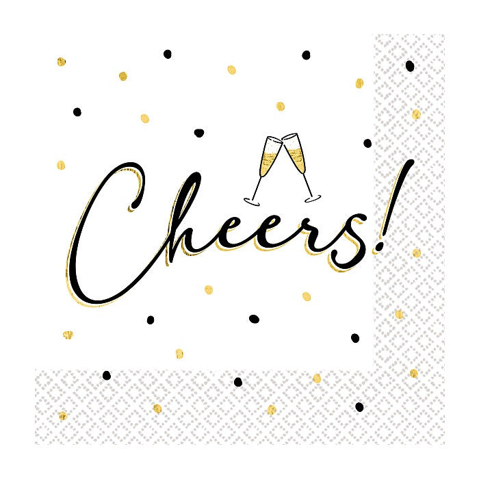 Salvešu komplekts "Celebrate Cheers" (16 gab.), 33x33 cm