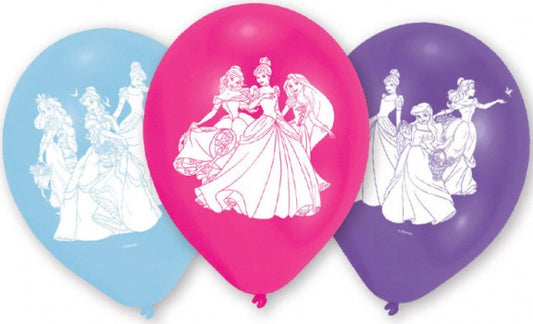 Disney Princess deju baloni, 6 gab. 9 collas (22,8 cm)