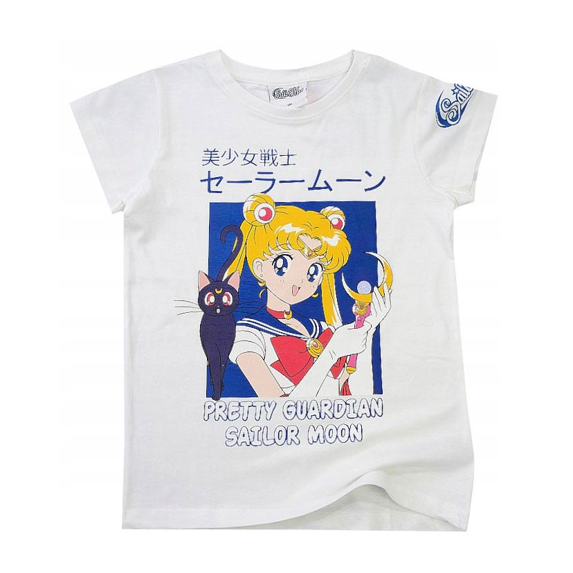 Sailor Moon Guardian bērnu īsais T-krekls, augšdaļa 134-164 cm