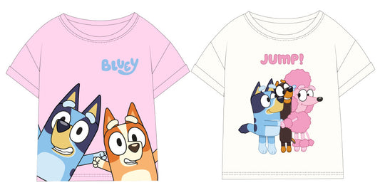 Bluey Jump bērnu īsais T-krekls, topiņš 92-116 cm