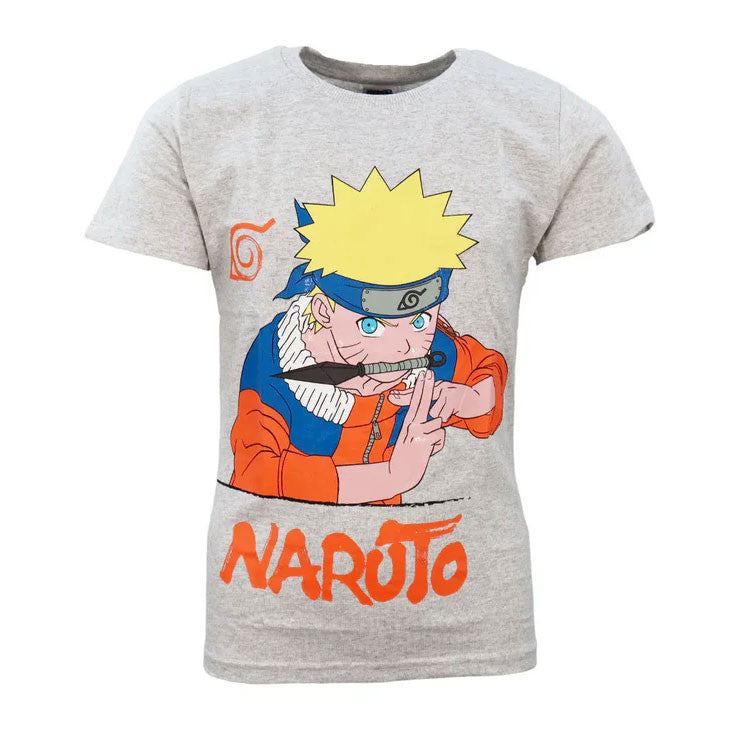 Naruto Jutsu bērnu īsais krekls, topiņš 104-152 cm