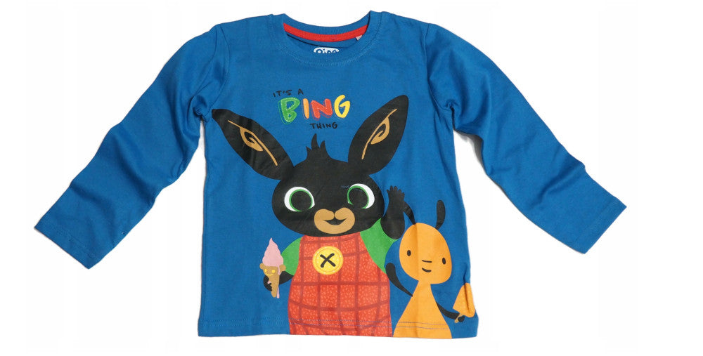 Bing Thing garroku T-krekls bērniem no 2 līdz 6 gadiem