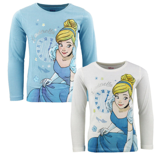 Disney Princess Cinderella bērnu garais krekls, topiņš 98-128 cm