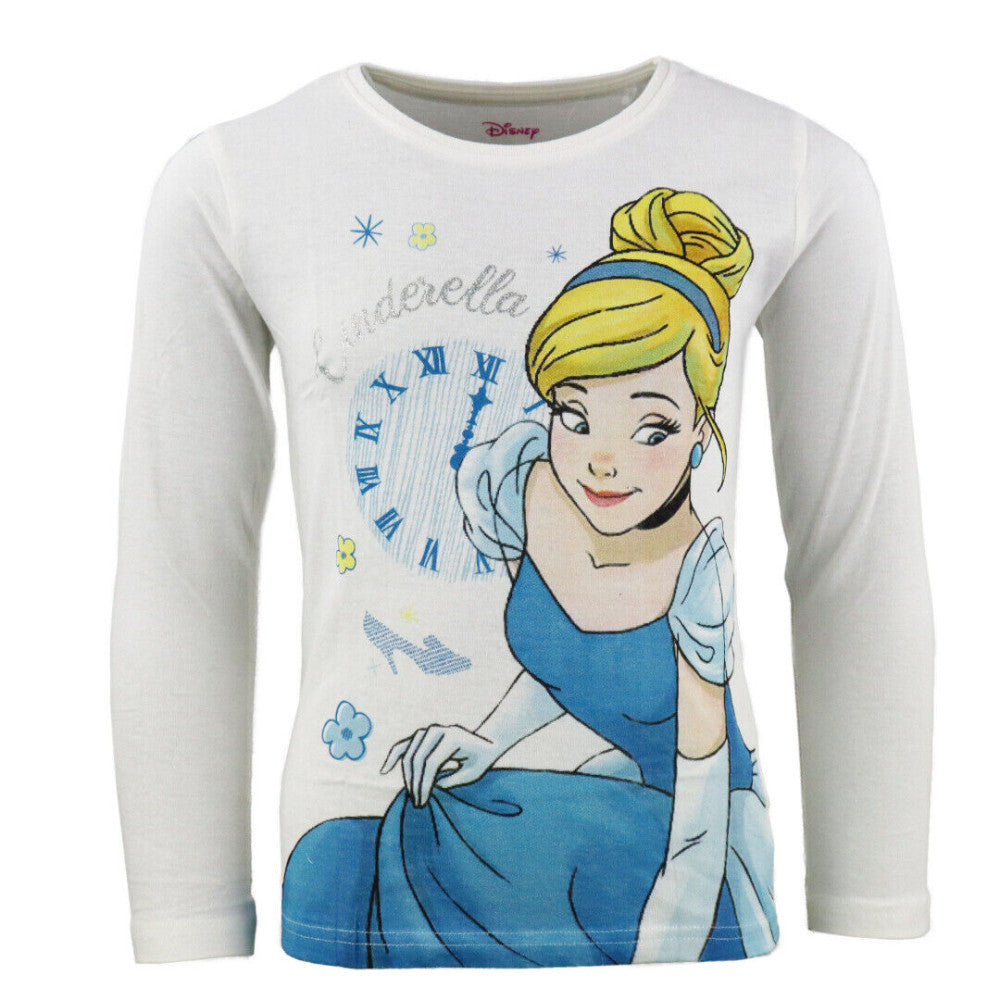 Disney Princess Cinderella bērnu garais krekls, topiņš 98-128 cm