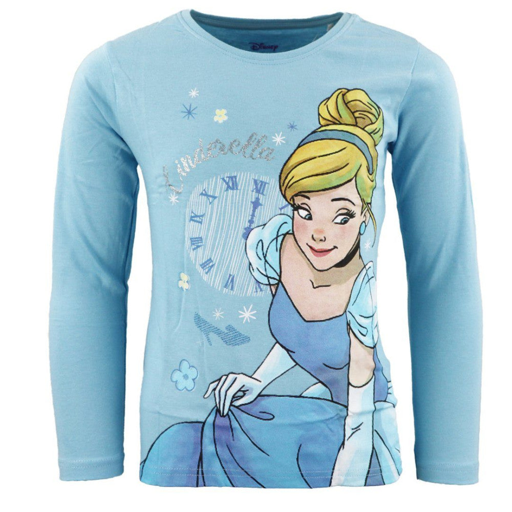 Disney Princess Cinderella bērnu garais krekls, topiņš 98-128 cm