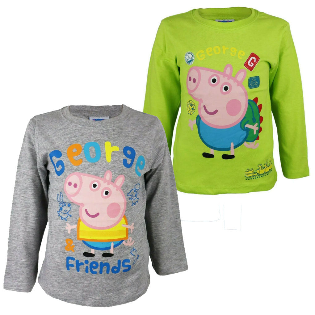 Peppa Pig George bērnu garais krekls, topiņš 92-116 cm