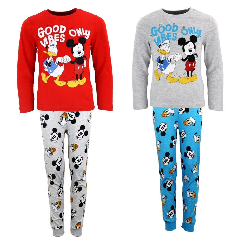 Disney Mickey Donald bērnu garā pidžama 98-128 cm