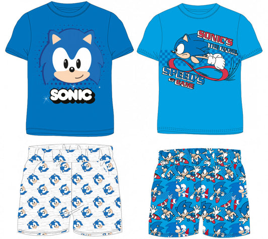 Sonic the Hedgehog Speedster Sleep bērnu īsā pidžama 98-128 cm