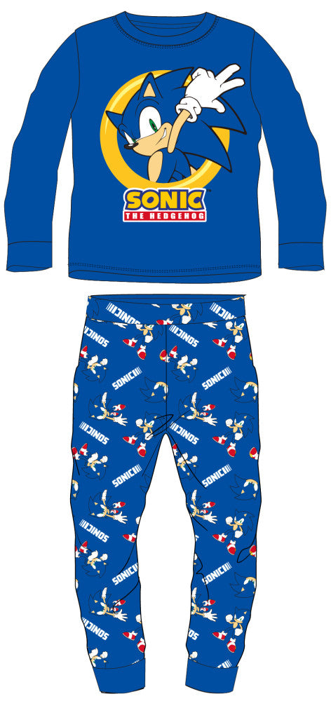 Sonic the Hedgehog Sonic the Hedgehog bērnu garā pidžama 104-134 cm