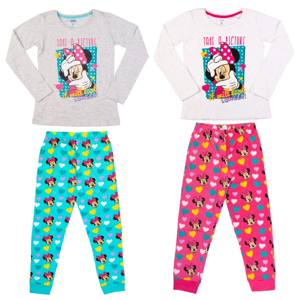 Disney Minnie Picture bērnu garā pidžama 104-134 cm