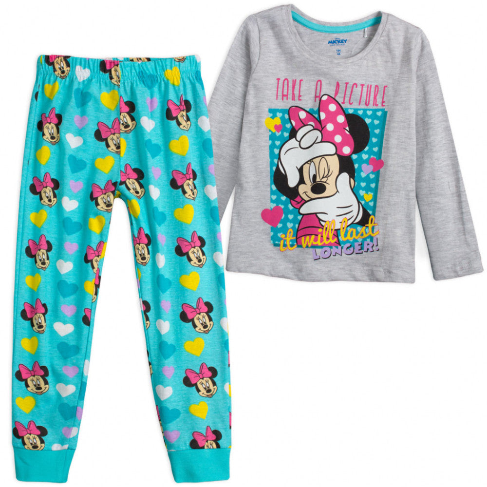 Disney Minnie Picture bērnu garā pidžama 104-134 cm
