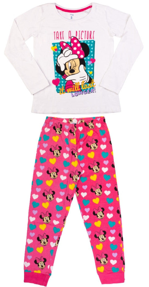 Disney Minnie Picture bērnu garā pidžama 104-134 cm