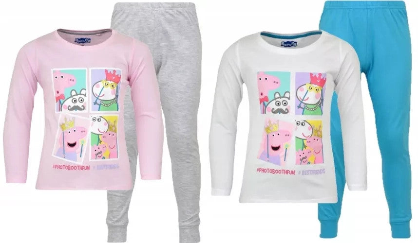 Peppa Pig bērnu garā pidžama 92-116 cm