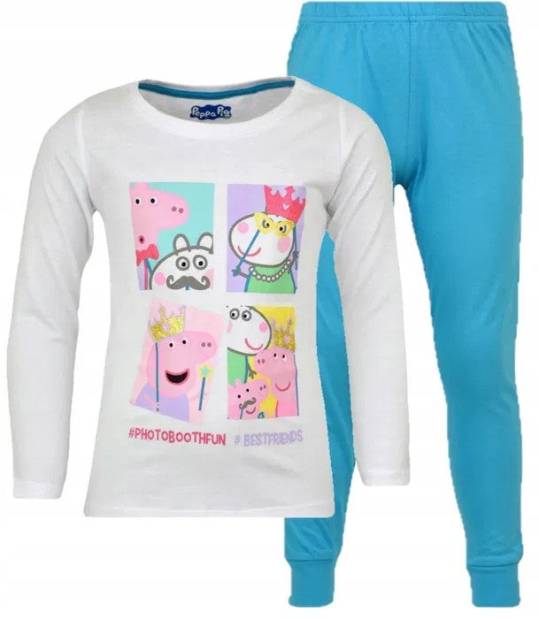 Peppa Pig bērnu garā pidžama 92-116 cm