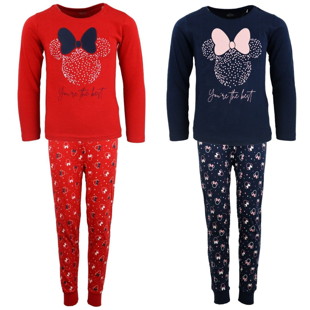 Disney Minnie Best bērnu garā pidžama 104-134 cm