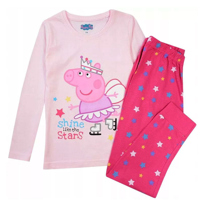Peppa Pig Shine bērnu garā pidžama 92-116 cm