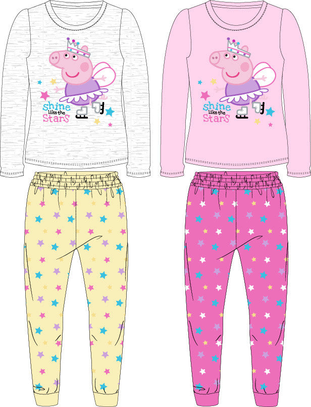 Peppa Pig Shine bērnu garā pidžama 92-116 cm
