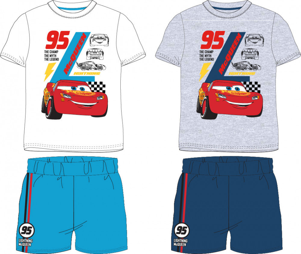 Disney Cars Lightning Sleep bērnu īsā pidžama 98-128 cm